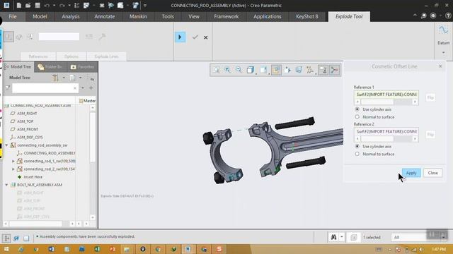 creo exploded view with animation tutorial смотреть онлайн