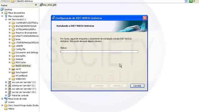 Instalando ESET NOD32 Antivirus 4 смотреть онлайн