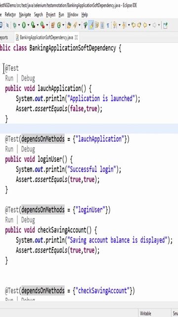 TestNG Interview Questions & Answers : 6. What is Soft Dependency? (alwaysRun) смотреть онлайн
