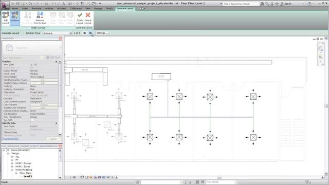 Autodesk Revit MEP: Placing Placeholder Duct смотреть онлайн