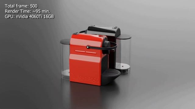 Blender 4.1.1 - Asset 'KRUPS INISSIA XN100' смотреть онлайн