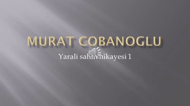 Murat Cobanoglu Yarali Sahin 2