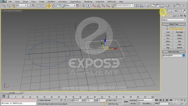 introduction to splines in 3ds max смотреть онлайн