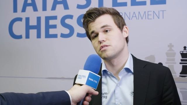 Tata Steel Chess 2018 - Interview - Magnus Carlsen - Round 7 смотреть онлайн