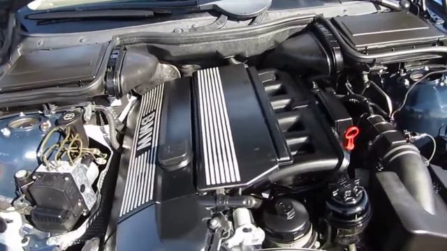 2003 BMW 525i, blue - Stock# H2046A - Engine смотреть онлайн