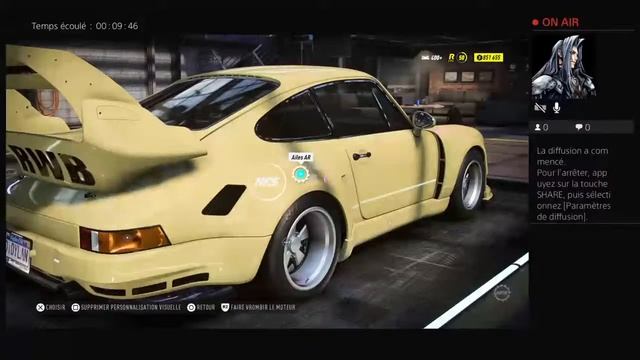 Tuning Porsche 911 Carrera RSR ( 1973 ) ( Carrosserie ) NFS Heat