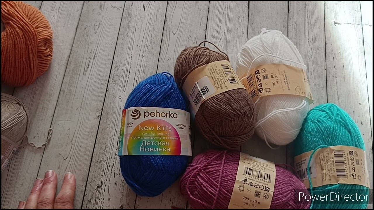 11 начатых изделий. Новая пряжа.Фото. смотреть онлайн
