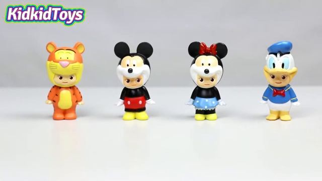 Learn Color with Magic Ball Mini Cow, Mickey Mouse and Friend Video for Children смотреть онлайн