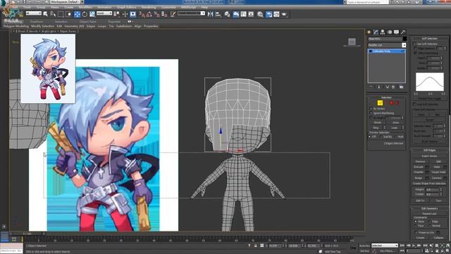 AUTOBACK 3DMAX role Modeling 3DQ Section 3 смотреть онлайн