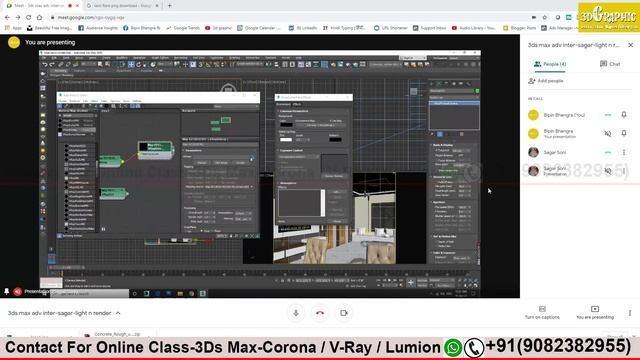 Online Class Recording, class-13-16april21-3ds Max, Vray-Night Render Lighting-Alterative of Proxy смотреть онлайн