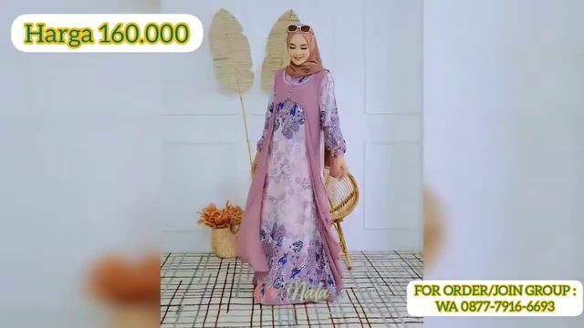 GAMIS PESTA VIENETA MAXI DRESS BY NALA READY 4 WARNA CANTIK смотреть онлайн
