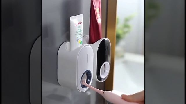 Automatic Toothpaste Dispenser dust-proof toothbrush holder #shorts #gadgets #ytindia смотреть онлайн