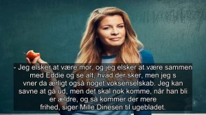 ✅  Mille Dinesen er blevet single