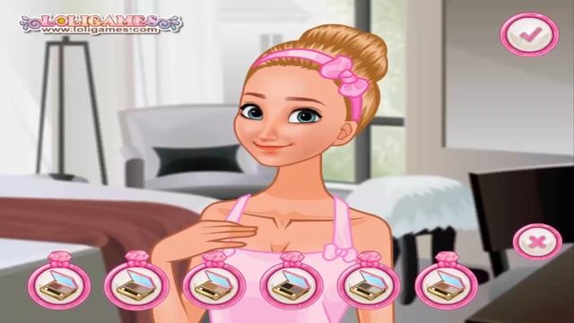 Мульт игра Ледяное сердце, салон красоты для Анны смотреть онлайн