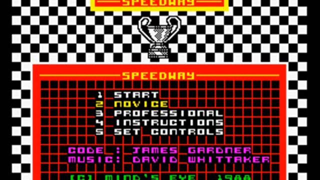 International Speedway 48K Spectrum Title Music смотреть онлайн