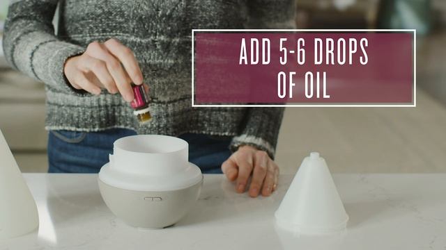 How to Use the Young Living Dewdrop Ultrasonic Diffuser смотреть онлайн