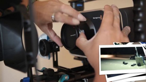 BLACK MAGIC 4K Blackmagic Production Camera 4K Ultra HD Camcorder