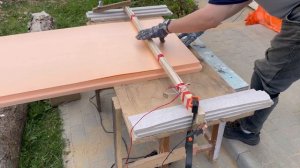 Резка пенопласта нихромовой проволокой