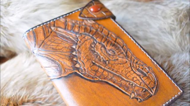 5 идей эскизов кошельков с драконами для резьбы по коже смотреть онлайн