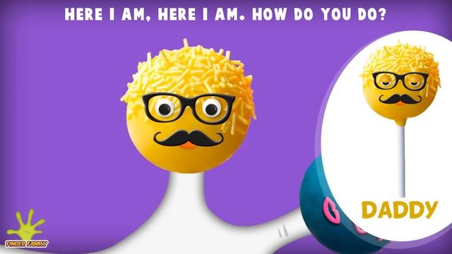 Cake Pop Finger Family Collection | Top 5 Finger Family Songs | Daddy Finger Rhyme смотреть онлайн