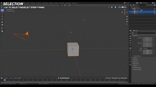 Blender Beginner interface, Navigation & Selection [EP 2] #Beginner #Tutorial #Blender смотреть онлайн
