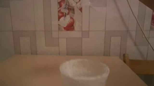 Опыт по кристаллизации соли