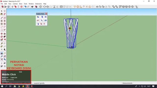 Sketchup Fredo Scale Plugin | Sketchup tutorial | 3DVisualGarchitecture смотреть онлайн