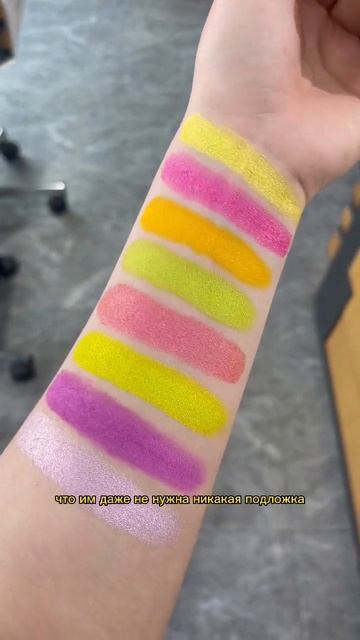 Самая яркая палетка теней для век Rude Cosmetics The roaring 20’s Neons смотреть онлайн