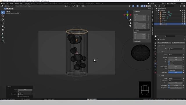 CREATE A FLOWING LAVA LAMP ANIMATION FROM SCRATCH IN BLENDER смотреть онлайн