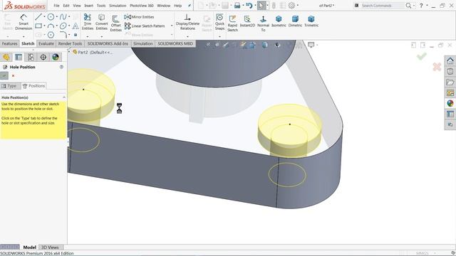 SolidWorks Tutorial for beginners Exercise 62 смотреть онлайн
