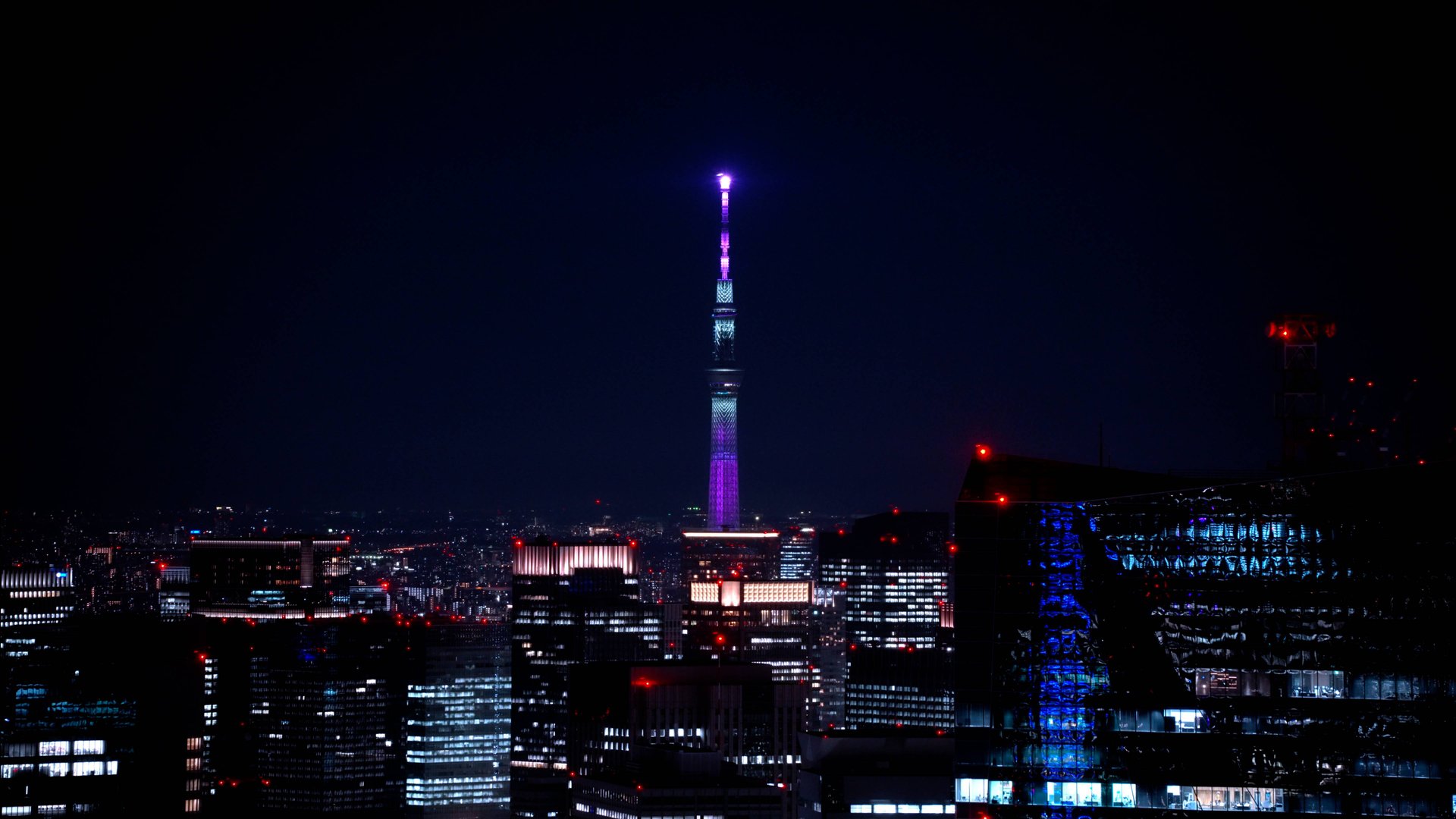 Обзор 4K HDR Roppongi Hills TOKYO CITY VIEW