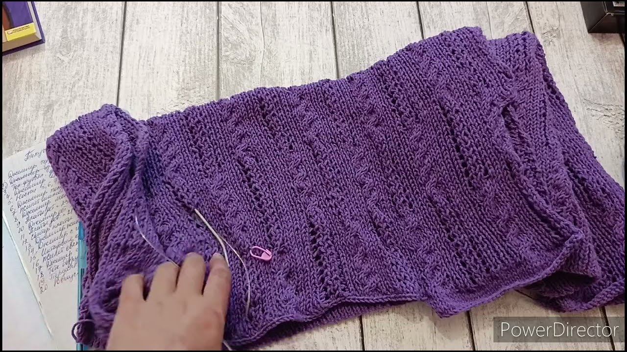 Текучка 2024. Вязовлог 8. Готовая работа. смотреть онлайн