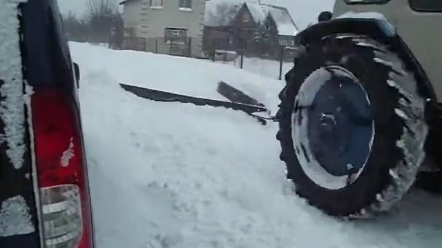 Уборка снега на дороге смотреть онлайн