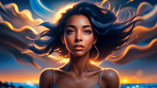 African Ephemera Cloud-Brushed Hair Ballet #ai #moonvalley #aicreations смотреть онлайн