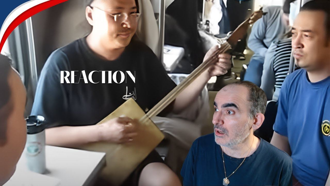 Тувинский оркестр в поезде))║ Réaction Française ! смотреть онлайн