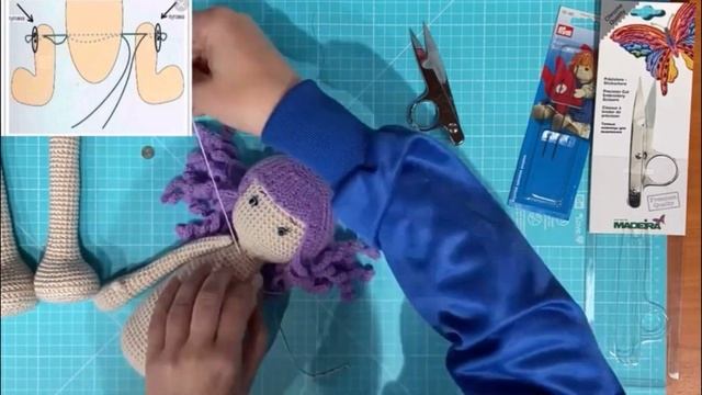 Как правильно пришить ручки и ножки кукле смотреть онлайн