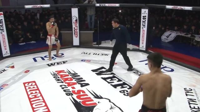 WEF 69 Selection 20   Кара Суу   Максат Омошев KG против Захриддин Халматов UZB