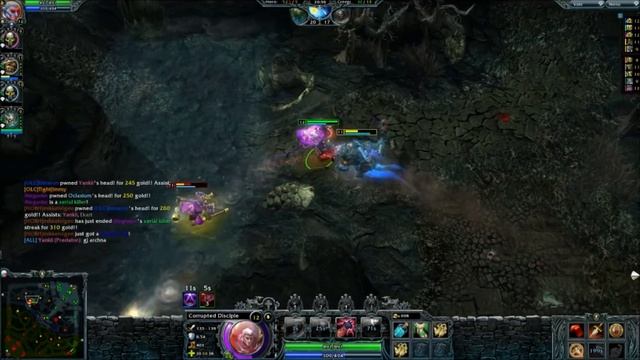 Chasing quad kill with Corrupted Disciple смотреть онлайн