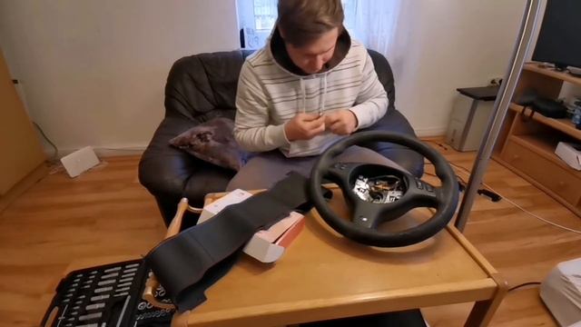 Как перешить руль своими руками bmw e46 часть первая смотреть онлайн