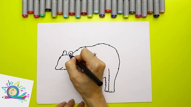 How To Draw A Bear - Interesting Facts About Bears смотреть онлайн