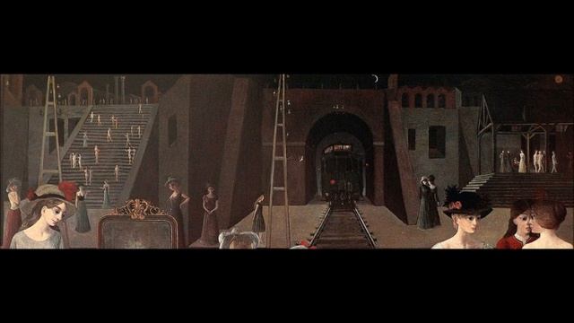 One Dream on Paul Delvaux animations c n couvelis χ ν κουβελης music Edgard Varese Integrales смотреть онлайн