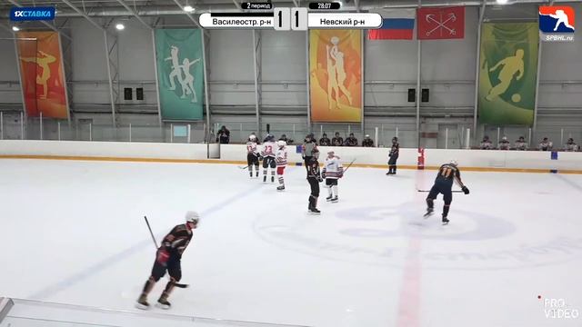 ХК "Василеостровский р-н" - ХК "Невский р-н (ЦС)" | 26.03.2023 смотреть онлайн