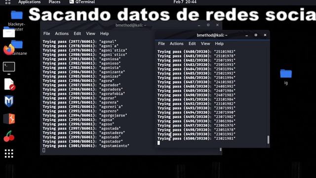 Kali Linux 2020 - Brute Force Attack смотреть онлайн