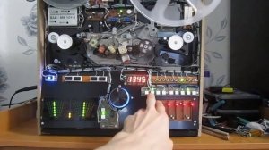 Катушечный магнитофон с нуля. Собираю бобинник моего детства. Часть №14.