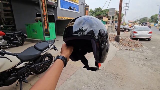 DELIVERY OF MY NEW ROYAL ENFIELD HIMALAYAN 450 | Kaza Brown | Youngrides смотреть онлайн