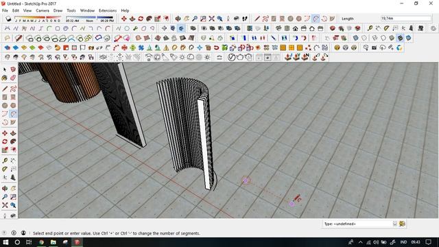 SketchUp : shape bender plugin (easy) смотреть онлайн