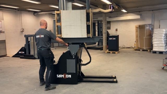 SAMZON Mobile Pallet-Inverter MPT1500-10 - Paper stack смотреть онлайн