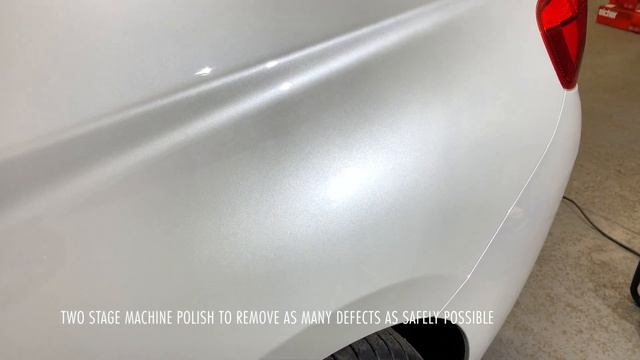 MINERAL WHITE BMW M240i DETAIL WITH TITAN COATINGS смотреть онлайн