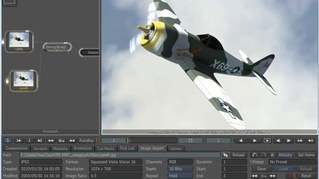 11 Creating anaglyph images using autodesk composite - 3Ds Max Studio Tutorials смотреть онлайн