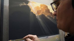 "Регата" После шторма.  Пишем акрилом. Художник - композитор: Юшкевич Виктор Н.